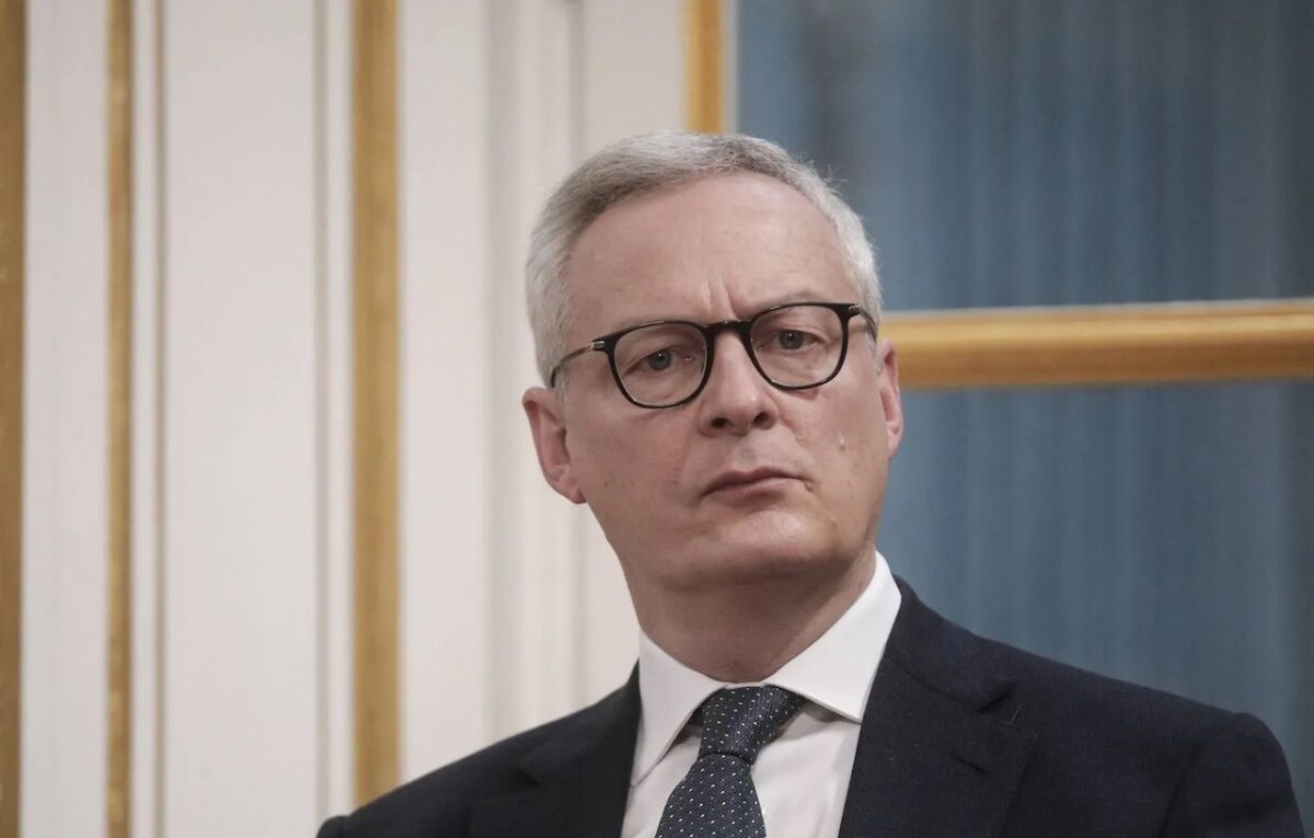 Bruno Le Maire, ministre de l'Economie et des Finances