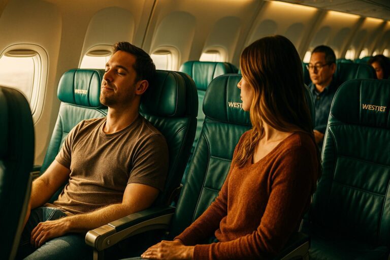 Ce changement chez WestJet : incliner son siège devient payant, une révolution en vol ?