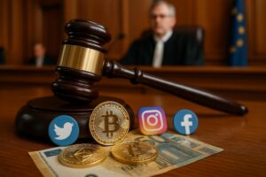 Crypto : l&rsquo;Espagne frappe fort avec une amende de 5 millions pour X, les r&eacute;seaux sociaux sous pression l&eacute;gale