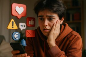 Cyberd&eacute;pendance : comment l&rsquo;addiction num&eacute;rique bouleverse notre sant&eacute; mentale et nos relations sociales en 2024