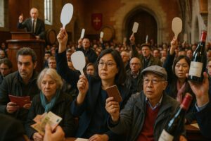 Le march&eacute; asiatique booste les ench&egrave;res des Hospices de Beaune 2025 : un acheteur chinois d&eacute;croche la pi&egrave;ce de charit&eacute; &agrave; 400 000 euros