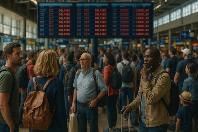 Le shutdown am&eacute;ricain perturbe le trafic a&eacute;rien : quand esp&eacute;rer un retour &agrave; la normale avant Thanksgiving ?