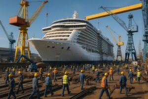 MSC Croisi&egrave;res : une commande de 3,5 milliards d&rsquo;euros qui transforme l&rsquo;avenir des Chantiers de l&rsquo;Atlantique jusqu&rsquo;en 2032