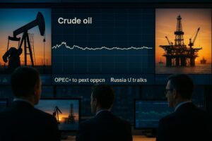 P&eacute;trole : un WTI fig&eacute; &agrave; 59 dollars avant l&rsquo;OPEP+ et les discussions Russie‑Ukraine, ce sc&eacute;nario redout&eacute; par les march&eacute;s pour les prochains mois