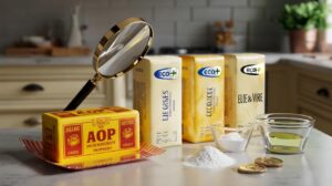 Beurre : ces trois marques point&eacute;es pour mentions trompeuses selon 60 Millions de consommateurs, Eco+, Les Crois&eacute;s et Elle & Vire en cause