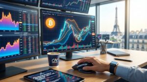 Bitcoin : les bandes de Bollinger dessinent un sc&eacute;nario inattendu avec un plancher autour de 55 000 $, loin des pr&eacute;dictions &agrave; 35 000 $