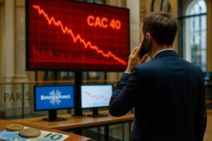 CAC 40 repasse sous les 8 100 points d&egrave;s le 1er d&eacute;cembre : ce signal inqui&eacute;tant que les investisseurs redoutent avant Powell et les PMI