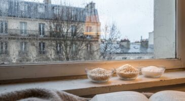 Condensation sur les fen&ecirc;tres : cet ingr&eacute;dient de votre cuisine &agrave; moins de 30 centimes stoppe la bu&eacute;e et peut vous &eacute;viter moisissures et gros travaux cet hiver