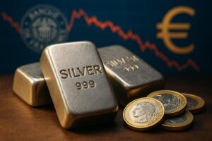 Cours de l&rsquo;argent : ce repli sous 59 $ sur XAG/USD inqui&egrave;te les traders, mais les signaux de la Fed laissent entrevoir une nouvelle envol&eacute;e