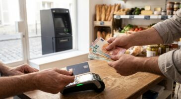 Retraits d&rsquo;argent : d&egrave;s 2026, les DAB vont se rar&eacute;fier encore et ce nouveau r&ocirc;le des commer&ccedil;ants pourrait bouleverser vos retraits d&rsquo;esp&egrave;ces
