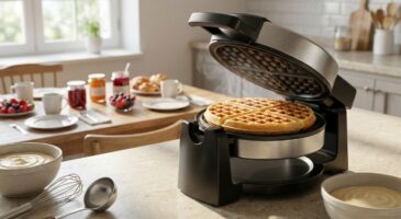 Essais du Particulier : le Krups Gaufrier Rotatif FDD95D10 &agrave; 119,99 &euro; vaut-il vraiment son prix pour des gaufres fa&ccedil;on f&ecirc;te foraine ?