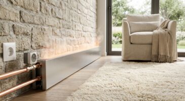 Plinthes chauffantes Ecomatic : ce chauffage discret peut-il s&rsquo;adapter &agrave; votre pompe &agrave; chaleur et transformer votre confort d&rsquo;hiver et vos factures ?