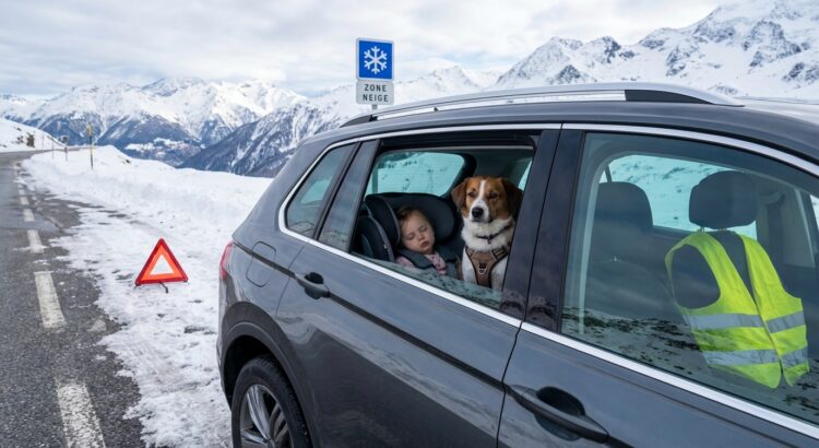 Voiture 2026 : ces &eacute;quipements obligatoires que vous oubliez encore peuvent vous co&ucirc;ter jusqu&rsquo;&agrave; 375 &euro; d&rsquo;amende, gilet jaune et chien compris