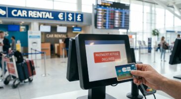 Voyage &agrave; l&rsquo;&eacute;tranger : carte bancaire de d&eacute;bit ou de cr&eacute;dit, voici pourquoi elle peut &ecirc;tre refus&eacute;e et l&rsquo;erreur qui g&acirc;che tout en location de voiture