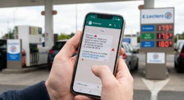 Leclerc : ce faux bon carburant de 250 &euro; qui circule sur WhatsApp pour 1,95 &euro; cache une arnaque redoutable &agrave; vos coordonn&eacute;es bancaires