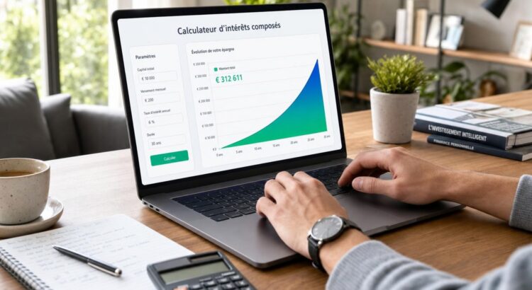 Int&eacute;r&ecirc;ts compos&eacute;s : cette calculatrice montre comment 200 &euro; par mois peuvent devenir plus de 160 000 &euro; et pourquoi attendre vous co&ucirc;te une fortune