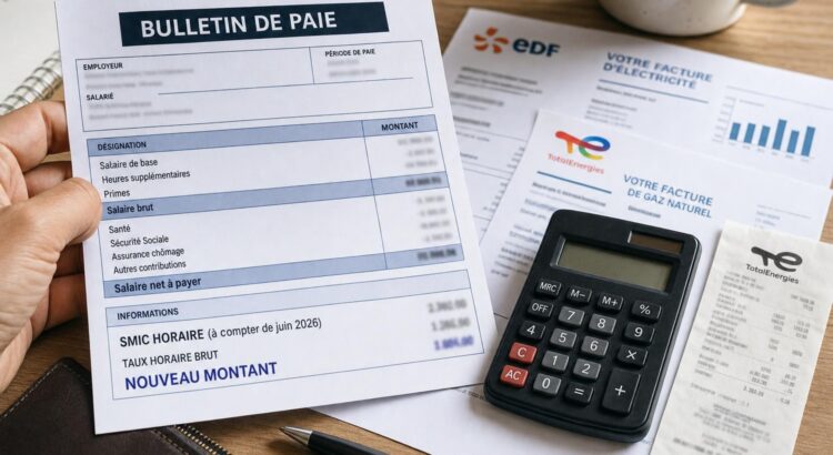 SMIC : cette hausse de 2,4 % au 1er juin 2026 cache un changement cl&eacute; sur votre fiche de paie et vos aides, attention