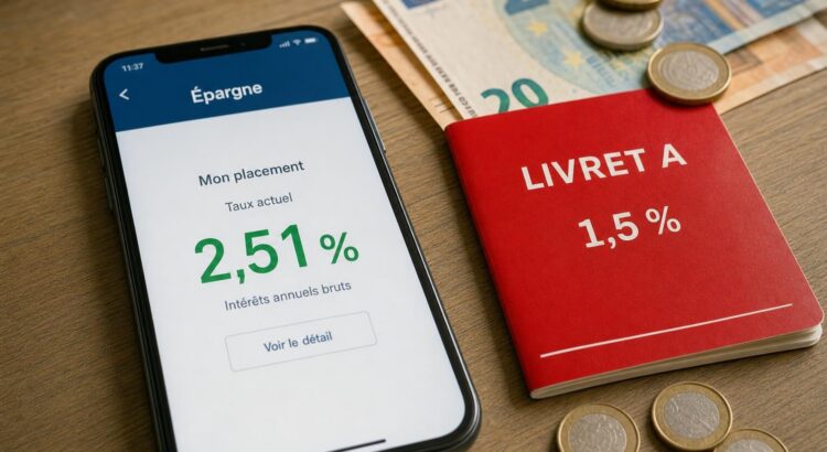 Ce placement &agrave; 2,51% veut d&eacute;tr&ocirc;ner le Livret A : ce que le taux affich&eacute; ne vous dit pas sur votre rendement net final