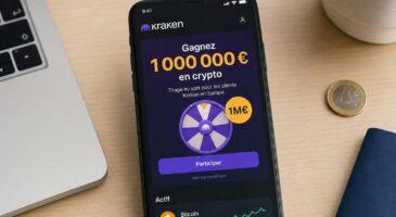 Crypto : 1 million d&rsquo;euros &agrave; gagner sur Kraken avant la date limite, mais attention &agrave; cette condition pour valider votre d&eacute;p&ocirc;t