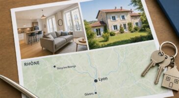 Immobilier dans le Rh&ocirc;ne : comment votre budget de 250 000&euro; peut vous faire gagner 188 m&sup2; en quittant simplement Lyon