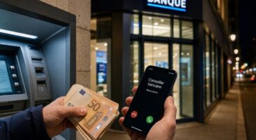 Retrait au distributeur : au-del&agrave; de ce montant cumul&eacute; par mois, votre banquier vous appellera pour des explications