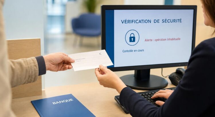 D&eacute;p&ocirc;t de ch&egrave;que : cette nouvelle proc&eacute;dure de contr&ocirc;le discr&egrave;te qui peut retarder de plusieurs jours l&rsquo;argent sur votre compte