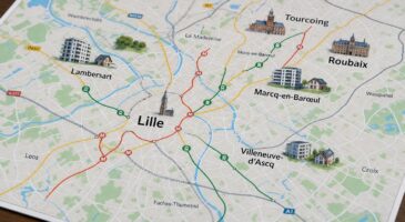 Immobilier : comment payer son logement jusqu’à 40% moins cher qu’à Lille à seulement quelques stations de métro