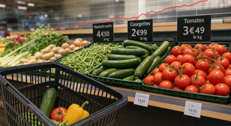 Tomates (+31%), courgettes (+32%) : ce que r&eacute;v&egrave;le le rapport de Familles Rurales sur l&rsquo;explosion de votre budget courses