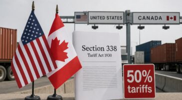 Trump dégaine une arme juridique de 1930 pour imposer 50% de droits de douane sur 20 milliards de produits canadiens