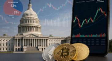 La chute de Trump &agrave; 32% sur l&rsquo;&eacute;conomie : ce pari &agrave; 7 millions de dollars en crypto qui pr&eacute;dit d&eacute;j&agrave; l&rsquo;issue des &eacute;lections 2026