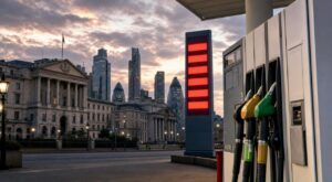 Carburants : cette hausse brutale de 23% qui fait d&eacute;raper l&rsquo;inflation au Royaume-Uni et met la Banque d&rsquo;Angleterre sous pression