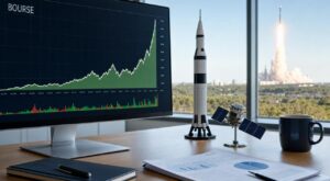 Action SpaceX : Morgan Stanley vise 300 $, voici le test imminent qui pourrait d&eacute;bloquer plus de 75% de potentiel