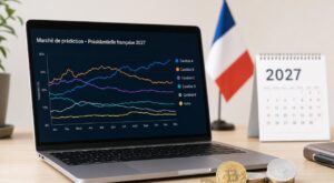 Pr&eacute;sidentielle 2027 : comment la cote de David Lisnard a explos&eacute; sur ce march&eacute; de pr&eacute;diction crypto interdit en France