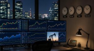Tesla, p&eacute;trole : comment cette bourse de nuit devance Wall Street et fixe les prix apr&egrave;s la cl&ocirc;ture